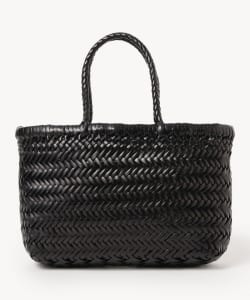 dragon Leather Mesh Mini Flat Gora Tote Bag
