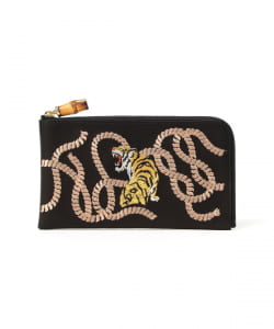 Embroidered Long Wallet