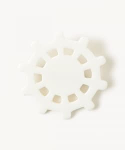 Paris Vintage Ship's Wheel Brooch