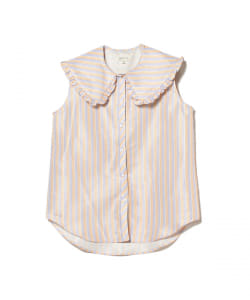 GHOSPELL / Wander Stripe Sleeveless Shirt