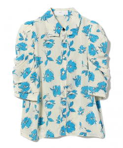 ▲○TOGA PULLA / Rayon Print Shirt