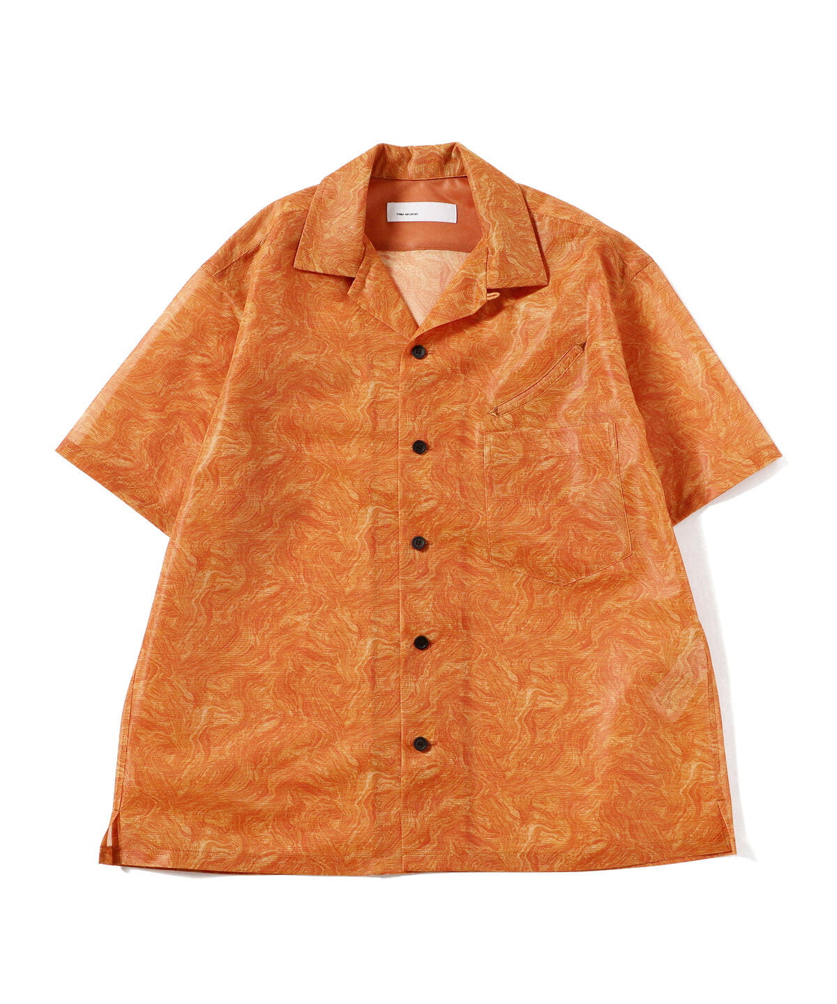 Ray BEAMS（レイ ビームス）○TOGA PULLA / MESH MARBLE PRINT SHIRT