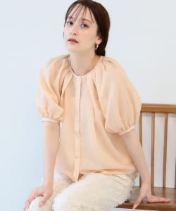 Ray BEAMS / 女裝 透膚 份量袖 上衣