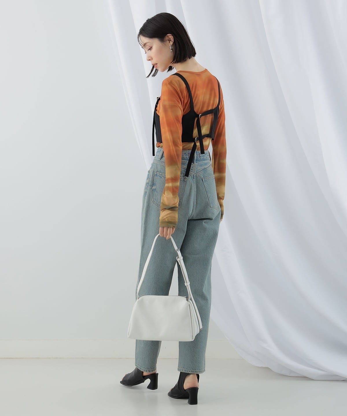 ray beams バックオープンビスチェ Ray BEAMS（レイビームス）の「Ray BEAMS / バック オープン