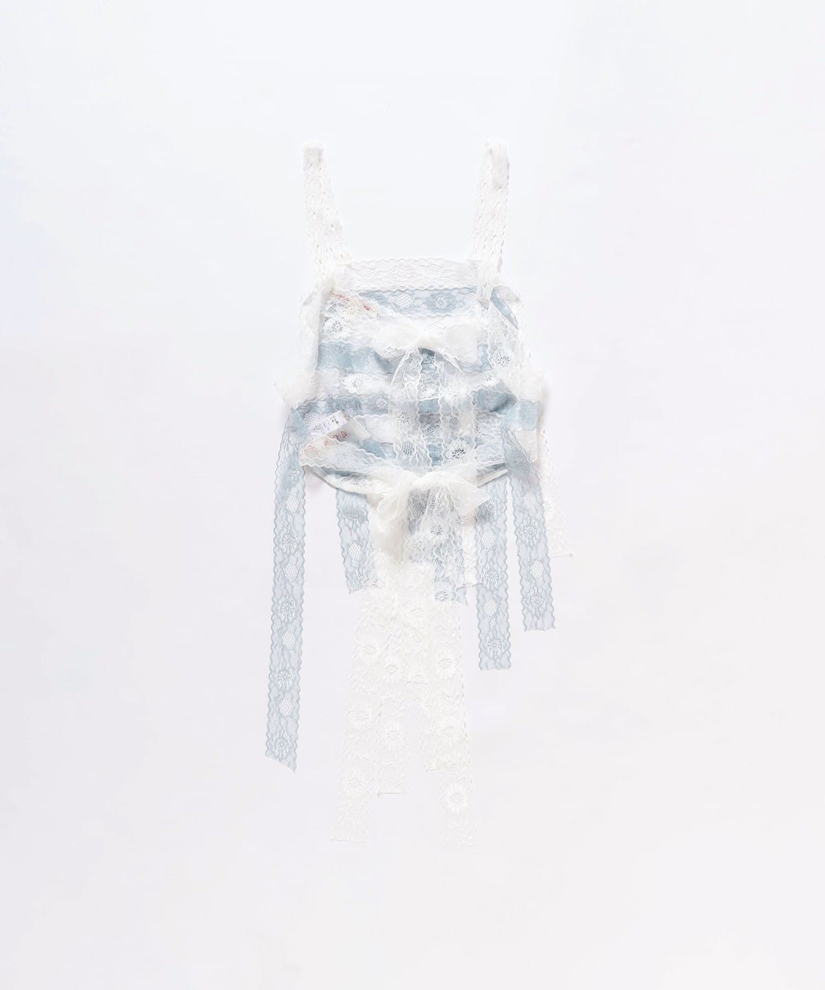 Ray BEAMS（レイ ビームス）○YUHAN WANG / lace trimmed stripe