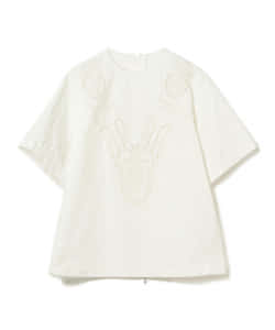 ○beautiful people / Cutwork Embroidery Pullover