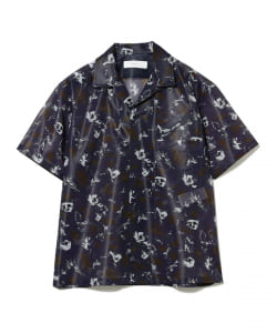 ○TOGA PULLA / メッシュ プリント シャツ