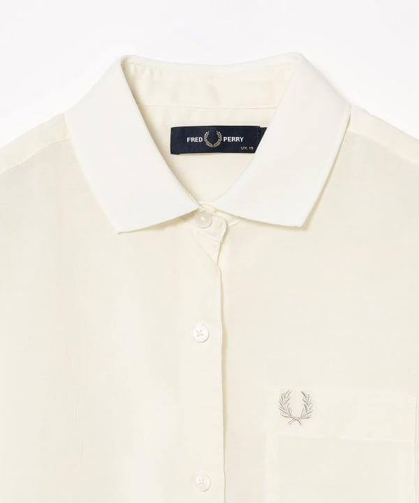 Ray BEAMS（レイ ビームス）【別注】FRED PERRY / Knitted Collar Shirt（シャツ・ブラウス  カジュアルシャツ）通販｜BEAMS