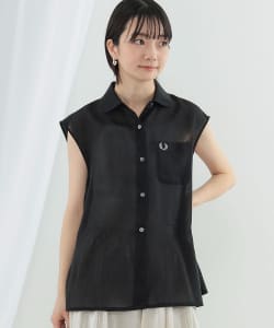 FRED PERRY × Ray BEAMS / 別注 女裝 針織領 襯衫