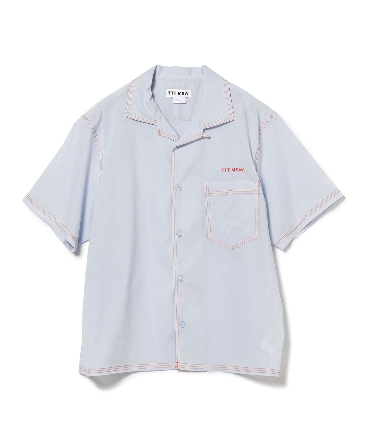 TTT_MSW / Open Collar Shirt - シャツ