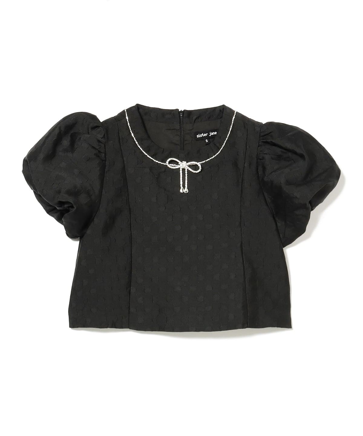 Ray BEAMS（レイ ビームス）sister jane / Dallas Jewels Cropped Top（シャツ・ブラウス ブラウス ・プルオーバー）通販｜BEAMS