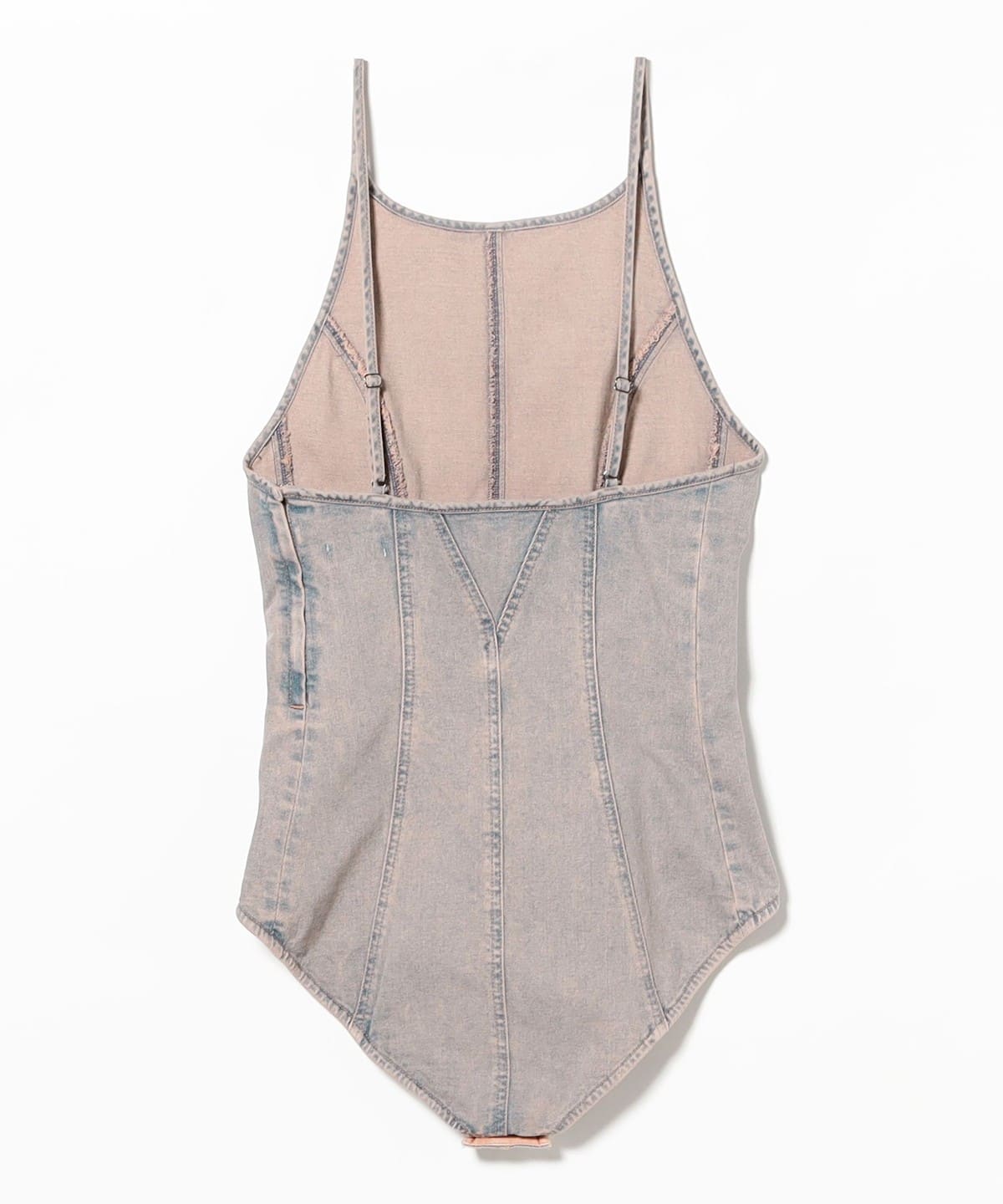 Ray BEAMS（レイ ビームス）Chika Kisada / Denim Body Suit（Tシャツ