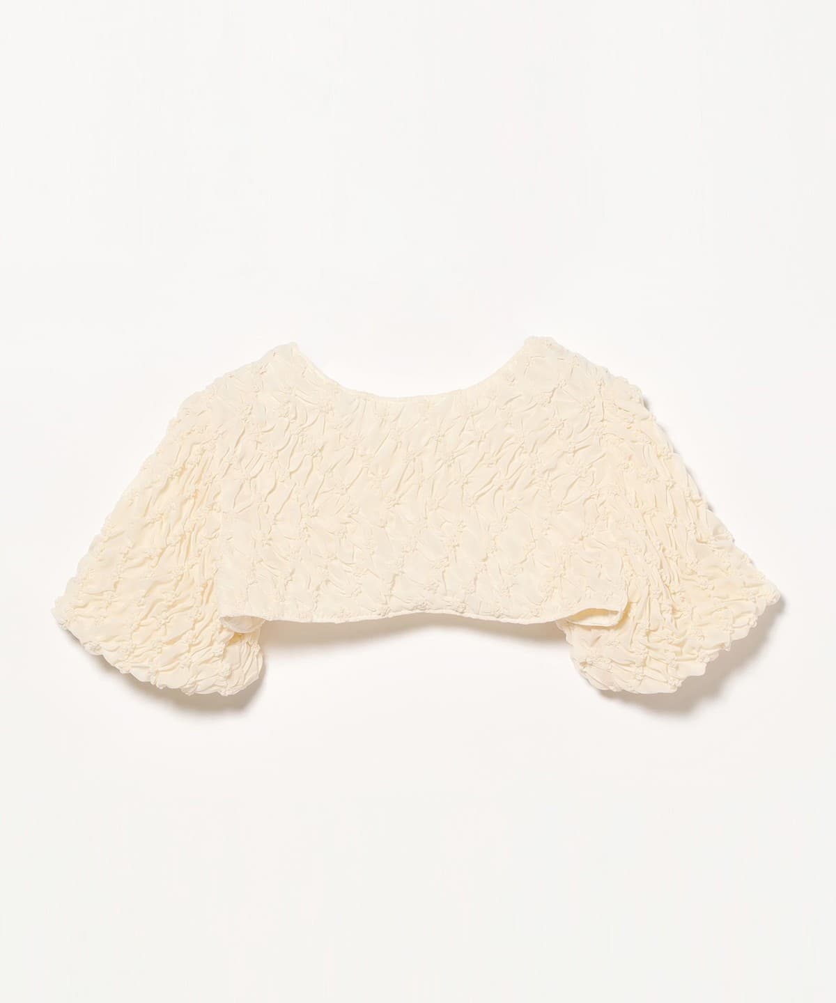 Ray BEAMS（レイ ビームス）【タイムセール】バルーン スリーブ ボレロ