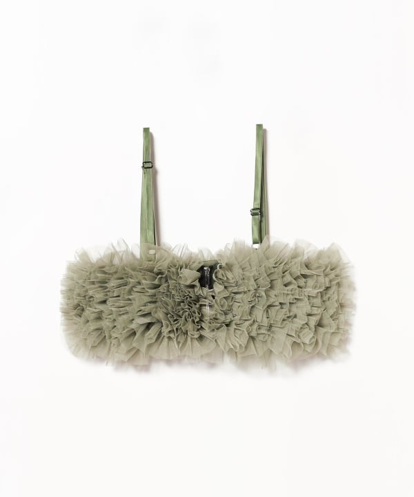 Ray BEAMS（レイ ビームス）VIVIANO / Tulle Ruffle Bustier（トップス