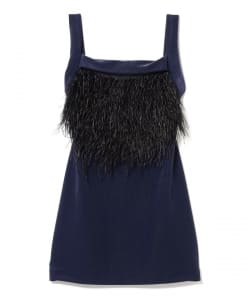TOGA PULLA / PIQUE JERSEY TANK TOP