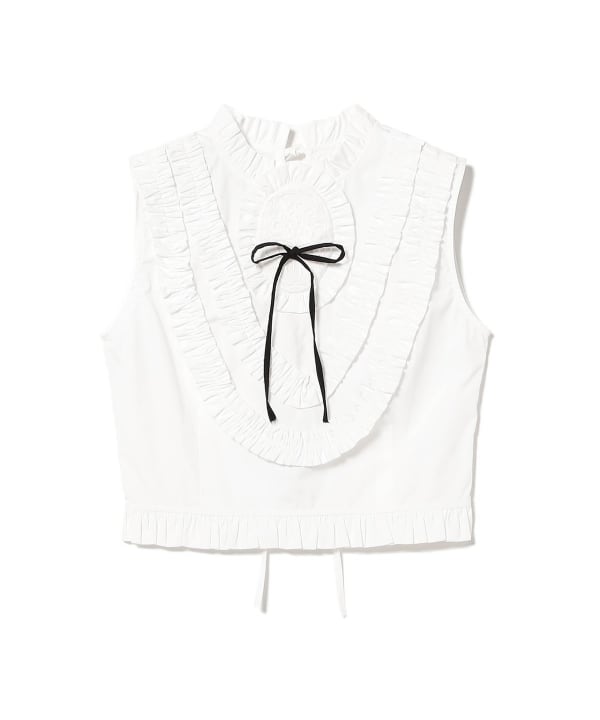 Ray BEAMS（レイ ビームス）NAYA / ROMI FRILLED TOP（シャツ