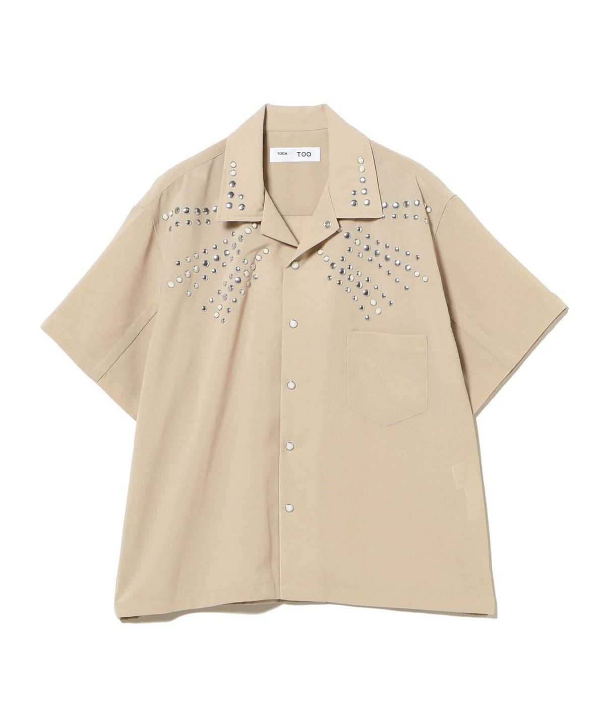 Ray BEAMS（レイ ビームス）TOGA TOO / STUDS S/S SHIRTS（シャツ