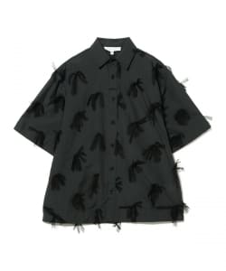 sister jane / Nilsson Trimmed Boxy Shirt