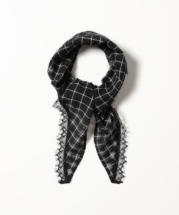 Checked babushka sleeveless shirt