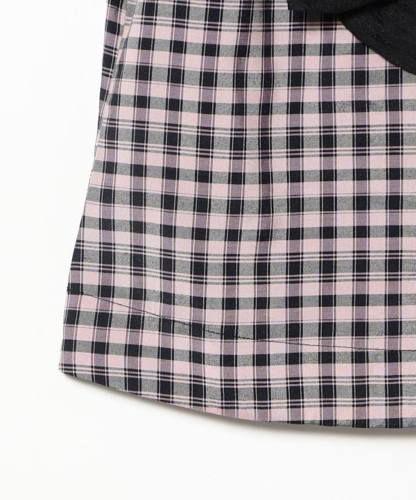 sister jane / Vence Check Bow Tops