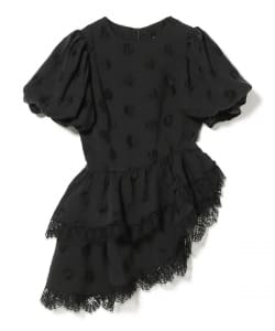 DREAM sister jane / Mirage Spot Ruffle Top