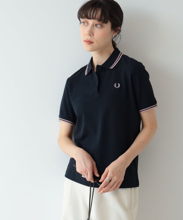 Ray BEAMS（レイ ビームス）FRED PERRY / Twin Tipped ポロシャツ