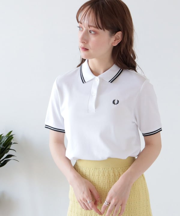 Ray BEAMS（レイ ビームス）FRED PERRY / Twin Tipped ポロシャツ