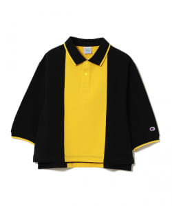 Champion × Ray BEAMS / 別注 2トーン ライン ポロシャツ