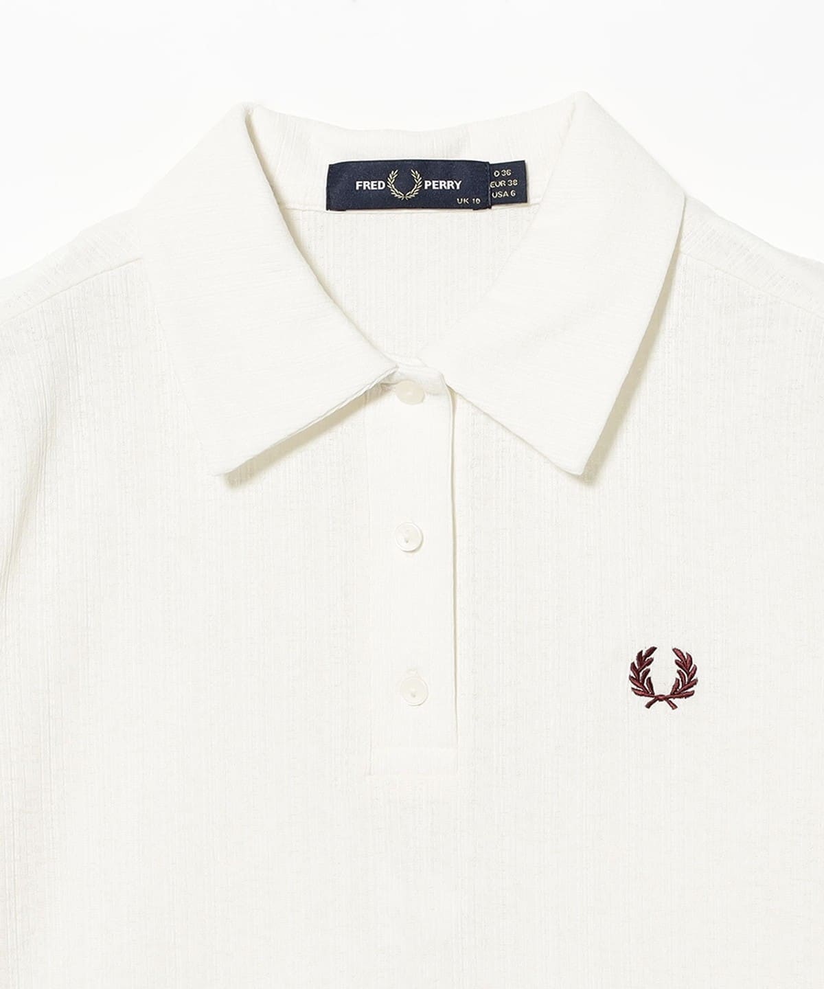 Ray BEAMS（レイ ビームス）FRED PERRY / シアー リブ ポロシャツ