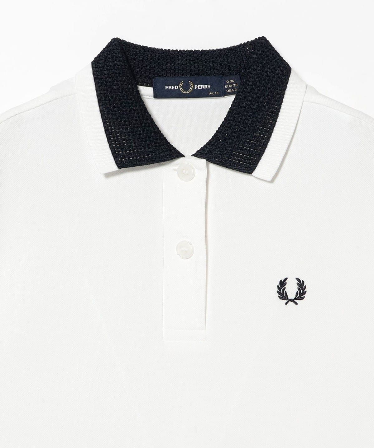 Ray BEAMS（レイ ビームス）FRED PERRY / メッシュ カラー ポロ シャツ