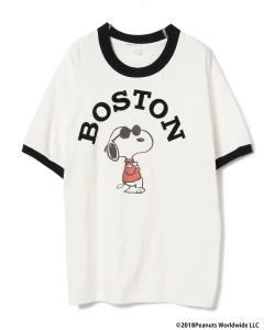 JACKSON MATISSE / スヌーピー Boston Tシャツ