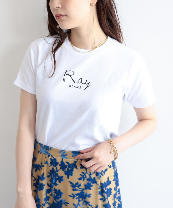 Ray BEAMS Ray BEAMS / 女裝LOGO 短袖T恤（T恤・剪裁上衣T恤）網購｜BEAMS