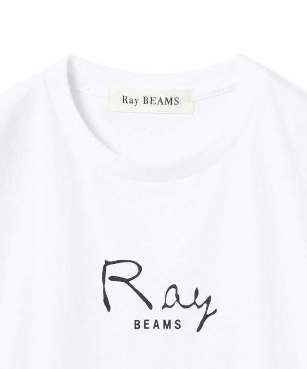 Ray BEAMS Ray BEAMS / 女裝LOGO 短袖T恤（T恤・剪裁上衣T恤）網購｜BEAMS