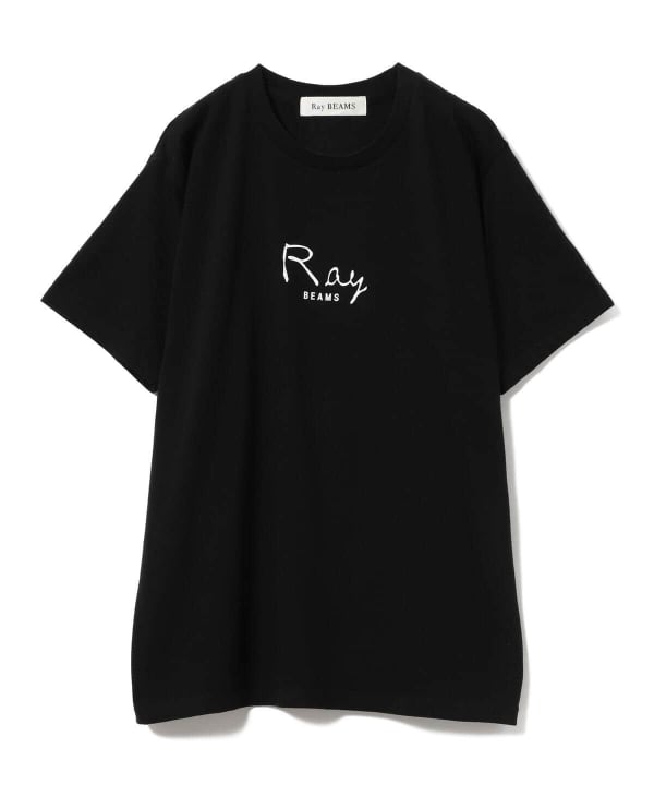 Ray BEAMS / ロゴ ハーフスリーブ Tシャツ