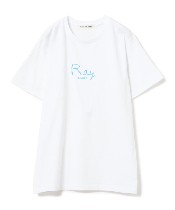 Ray BEAMS / ロゴ ハーフスリーブ Tシャツ