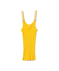 〇babaco / Fine Ribbed Cotton Camisole