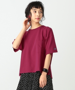 Champion × Ray BEAMS / 別注 Big Pocket Tシャツ