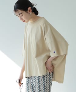 Champion × Ray BEAMS / 別注 ショート スリーブ Tシャツ