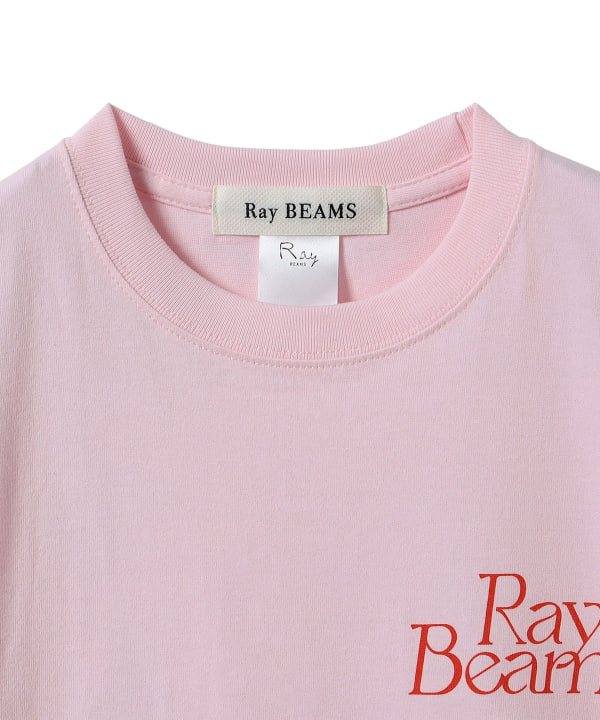 Ray BEAMS 【WEB限定】Ray BEAMS / 女裝Ray LOGO 短袖T恤（T恤・剪裁