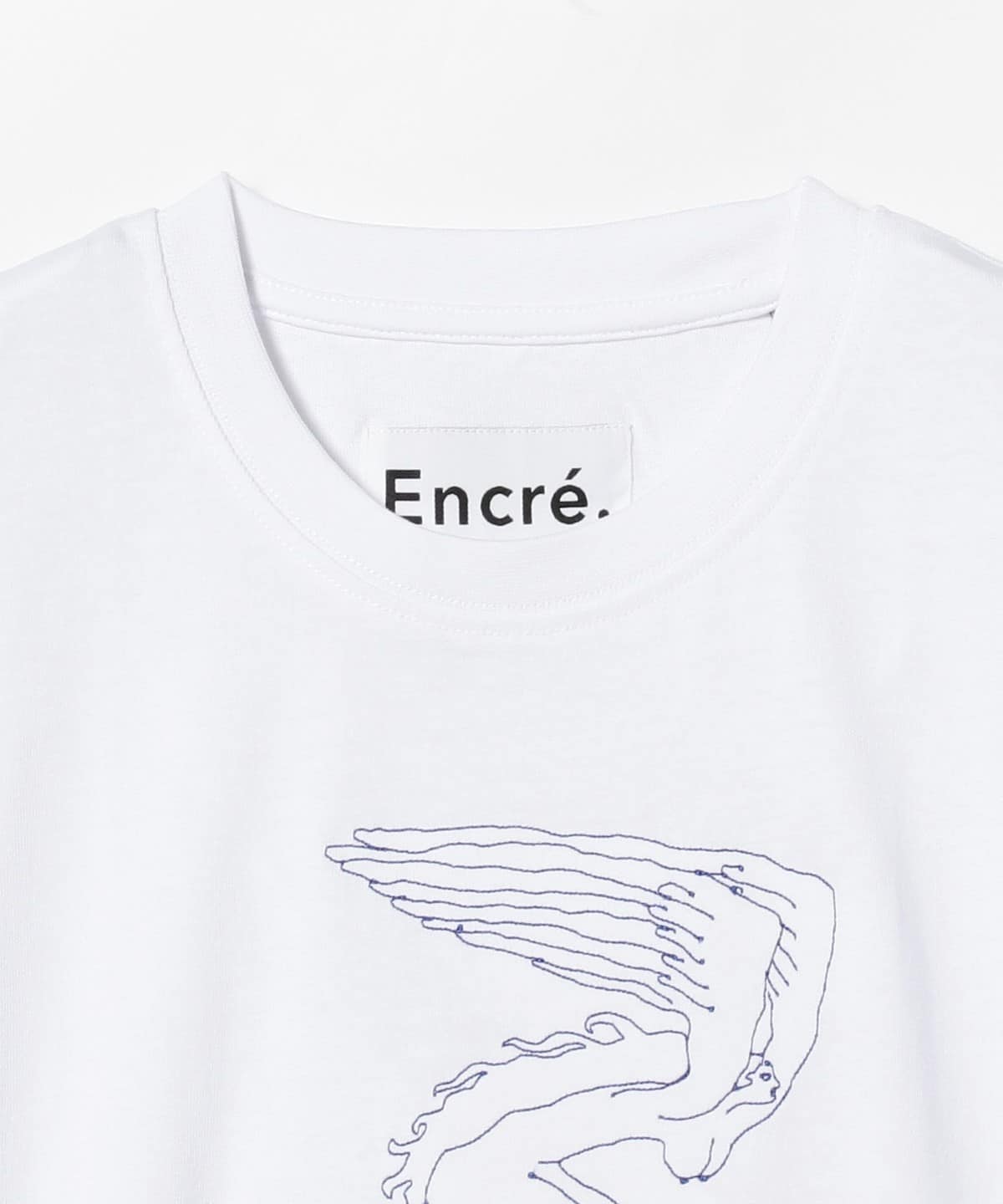 Encre. / EliottG White Tシャツ-