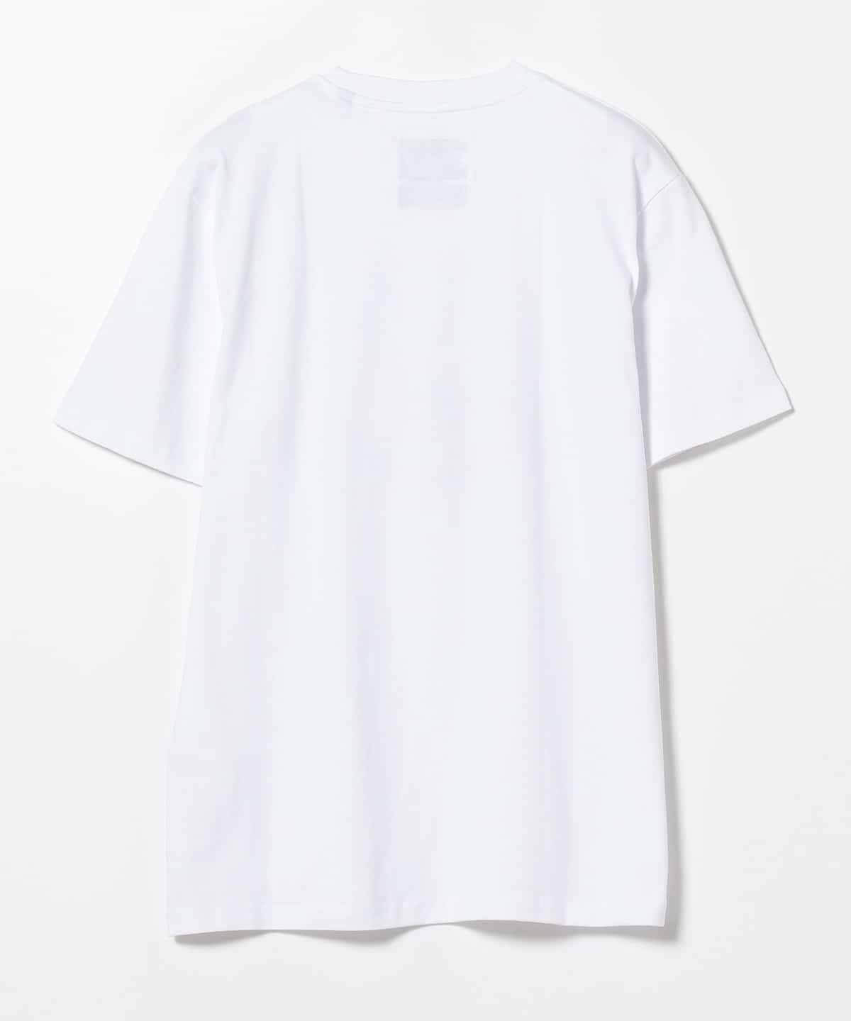 Ray BEAMS（レイ ビームス）Encre. / EliottG White Tシャツ（Tシャツ