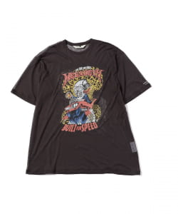 〇beautiful people / MEGADETH sheer jersey T-shirt