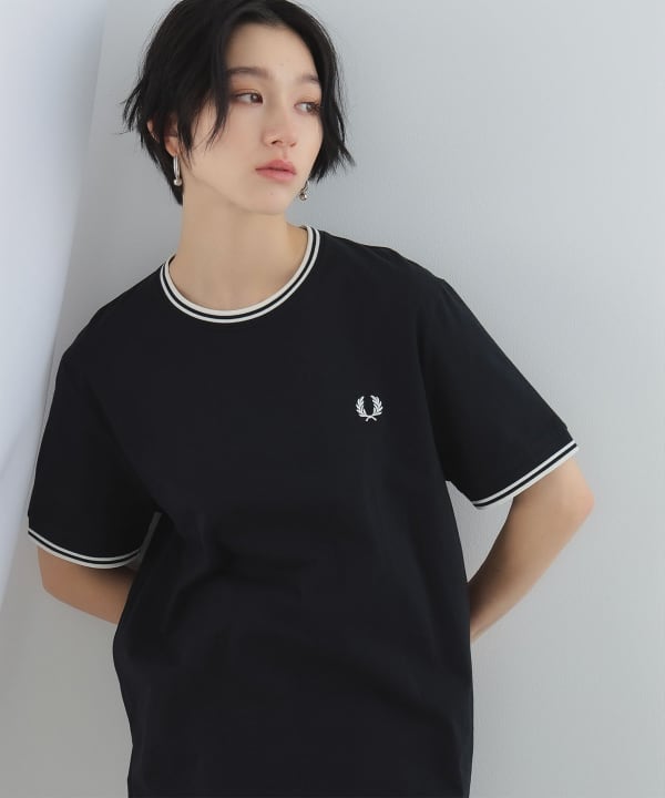 Tシャツ/カットソー(七分/長袖)FRED PERRY  Twin Tipped T-Shirt