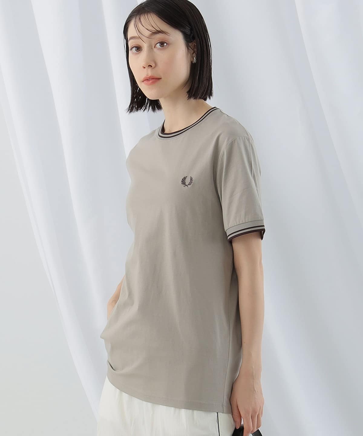 Ray BEAMS（レイ ビームス）【WEB限定】FRED PERRY / Twin Tipped T 