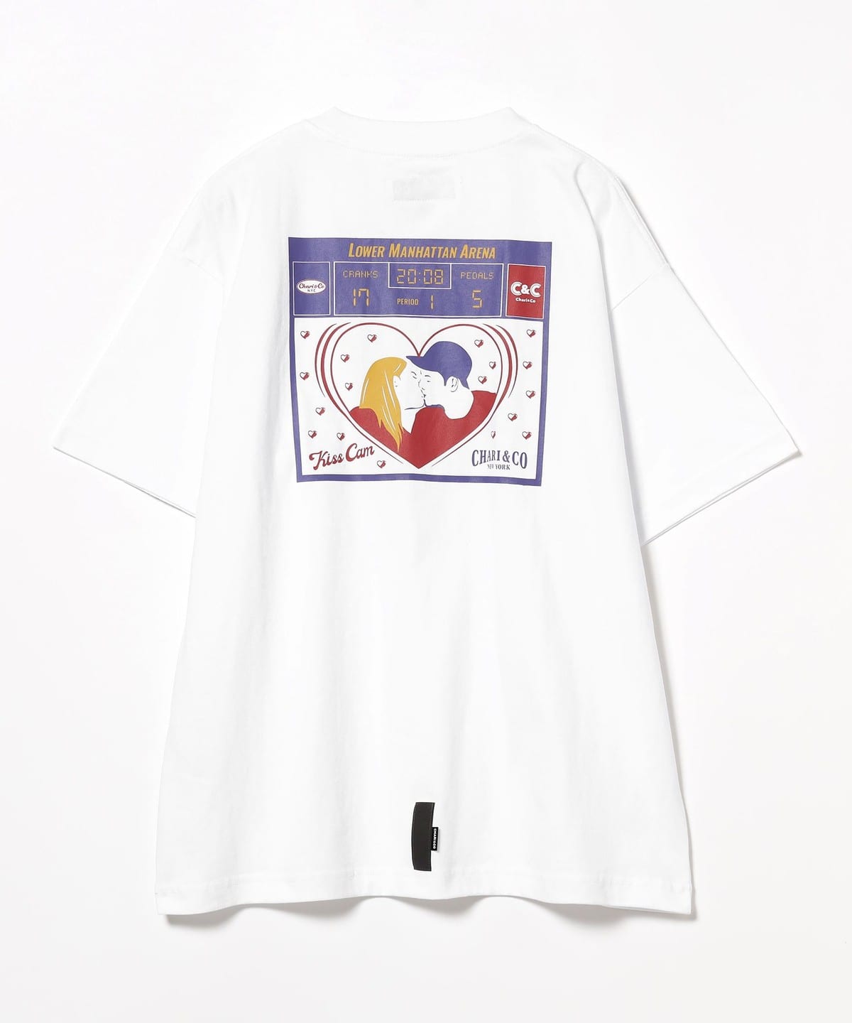 Ray BEAMS（レイ ビームス）【タイムセール】〇CHARI&CO / ARENA KISSCAM TEE（Tシャツ・カットソー プリントTシャツ ）通販｜BEAMS