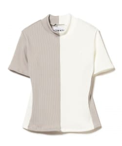 【5/15再値下げ】NOMA t.d. / RIBBED MOC-NECK TEE