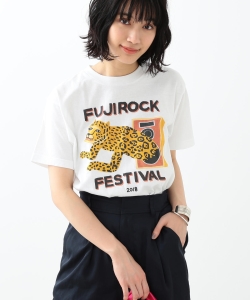 ＜WOMEN＞FUJI ROCK FESTIVAL'18 × Ray BEAMS / Takeuchi Shuntaro 豹紋T恤
