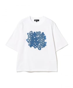 ▲○MIYAO / フローラル プリント Tシャツ