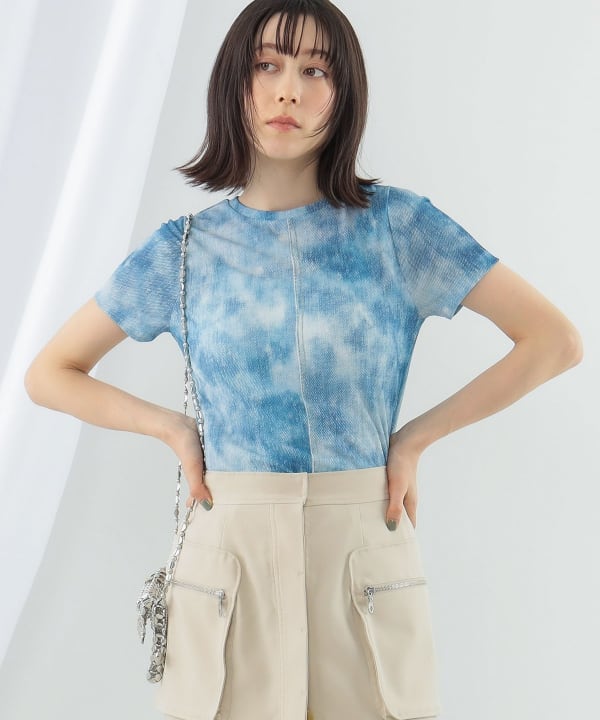 Ray BEAMS（レイ ビームス）【6/12再値下げ】デニム プリント T