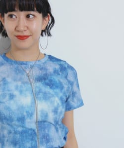 Ray BEAMS / 女裝 丹寧 印花 短袖 T恤